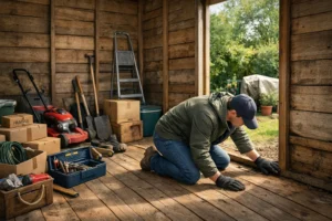 Empty and Inspect the Shed