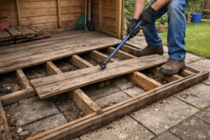 Lift Out the Floor and Base