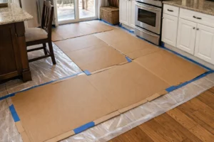 Protect Floors And Surroundings