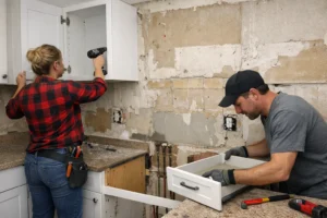 Take Out Cabinets And Drawers