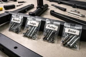 Track Screws and Bolts Carefully